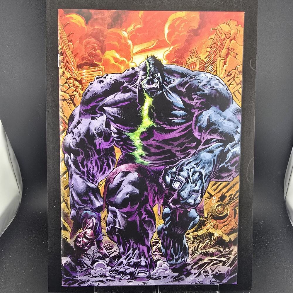 INFERNAL HULK #1 1:100 NIC KLEIN VIRGIN VARIANT MARVEL 2025 NM+ 9.8 CANDIDATE